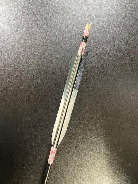 1913シャフト ターキー羽 六つ矢 和紙巻