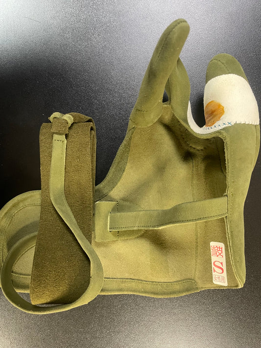 【束離特価】⑮三つ弽 女子S-堅帽子七分縁【中級者~様向け】