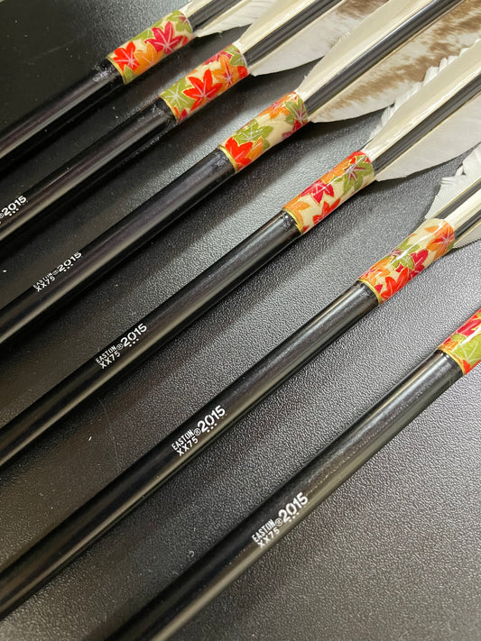 特価品EASTONアルミシャフト2015 犬手羽 六つ矢 【羽長15.0cm】