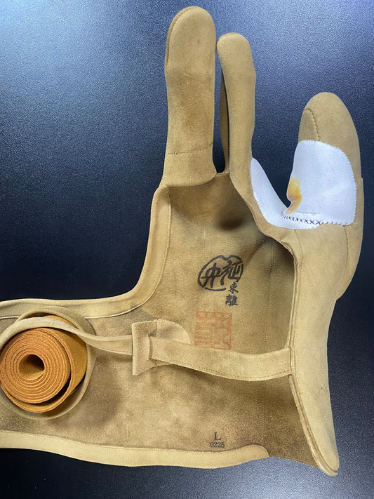 【期間限定特価】三つ弽 【束離】男子L-堅帽子七分縁【中級者~上級様向け】