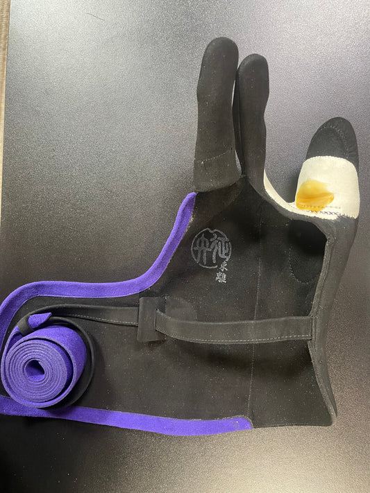 【期間限定特価】三つ弽 【束離】男子ML-堅帽子七分縁【中級者~様向け】