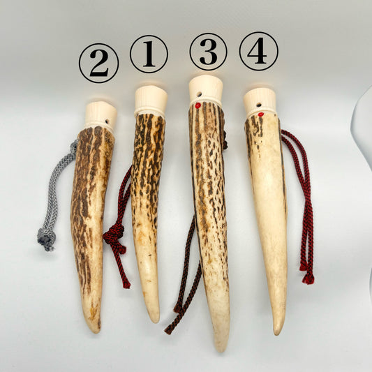 エゾシカ角先ギリ粉入れ