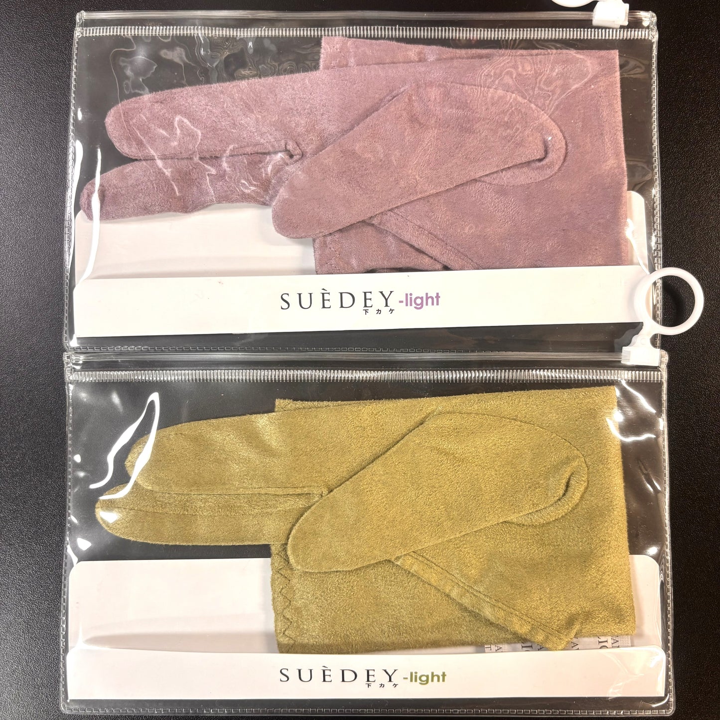 SUEDEY LIGHT(人工セーム皮下ガケ)薄型)三つ弽用