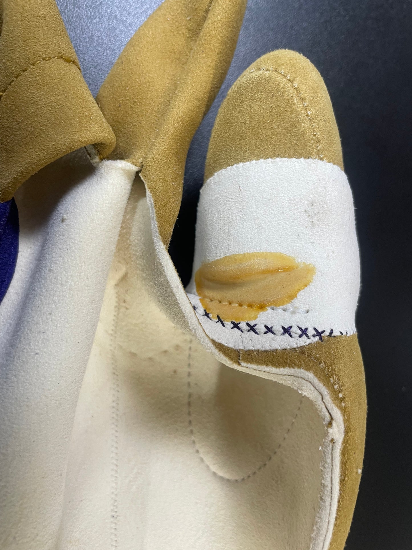 【中離特価】②三つ弽男子M-ML中間-堅帽子七分縁【征矢弓具】【初級者~様向け】