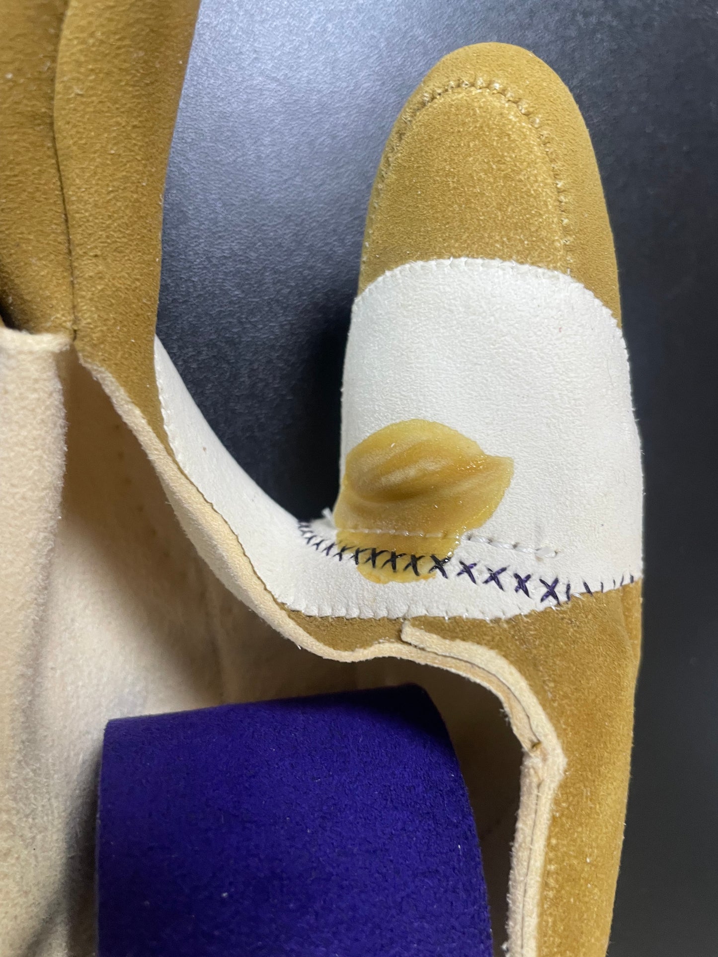 【中離特価】④三つ弽男子ML-堅帽子三分縁【征矢弓具】【初級者~様向け】