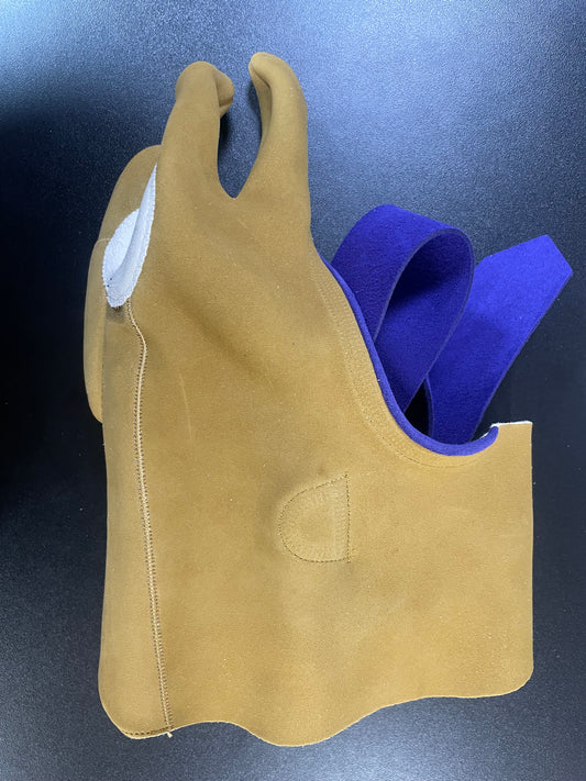 【中離特価】⑤三つ弽男子ML-堅帽子三分縁【征矢弓具】【初級者~様向け】