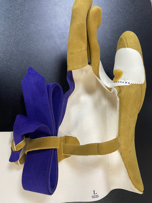 【中離特価】⑮三つ弽男子L-堅帽子三分縁【征矢弓具】【初級者~様向け】