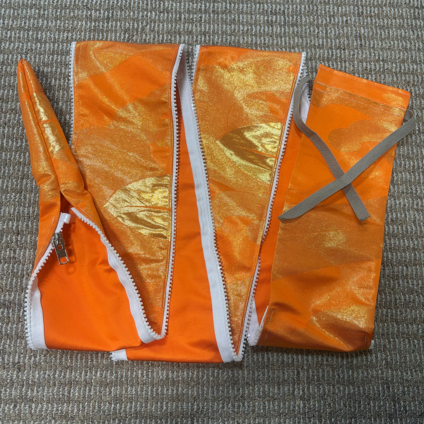 ファスナー付き弓袋 着物リメイク ②