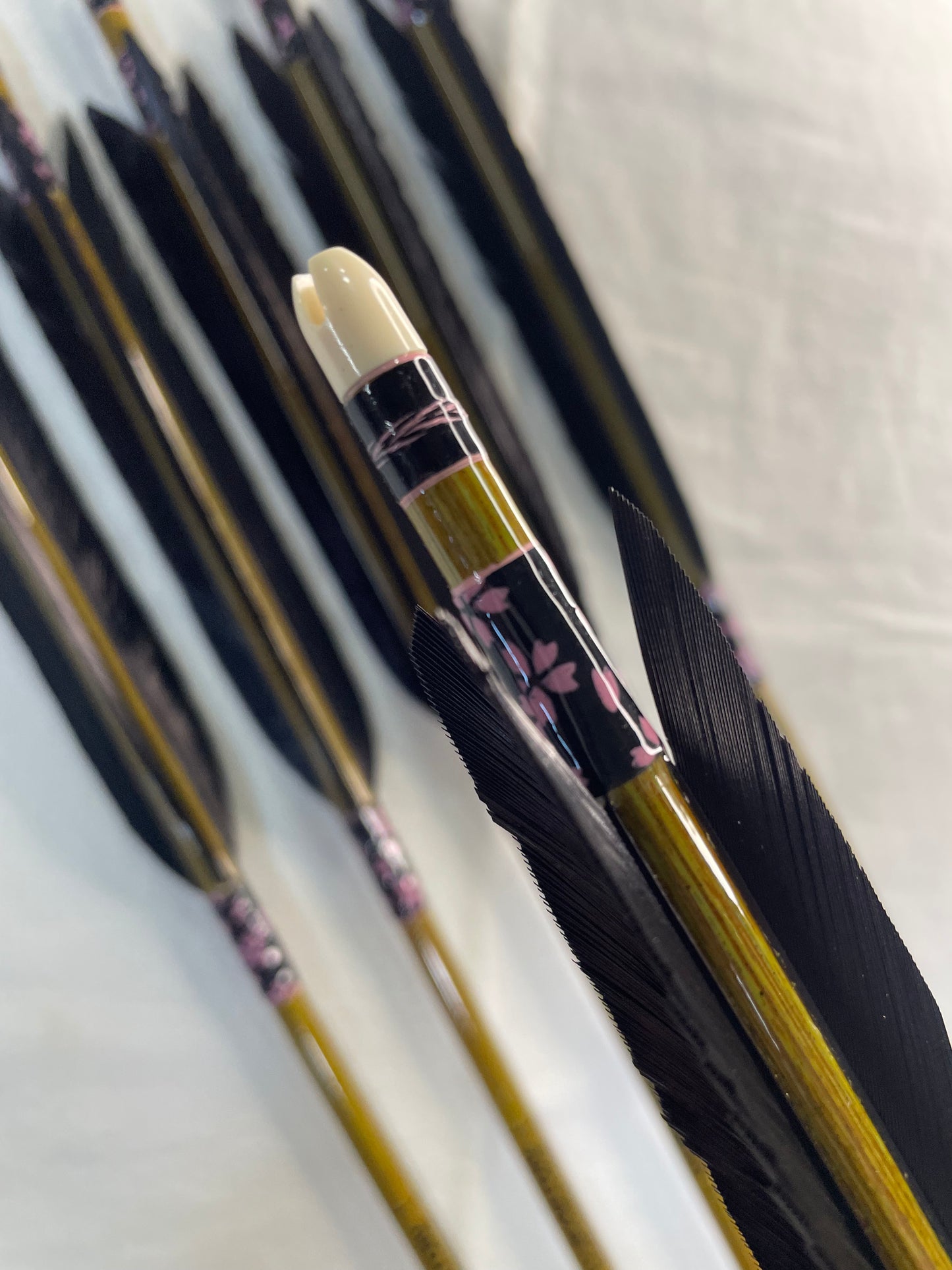 EASTON76-20シャフトターキー黒染 六つ矢