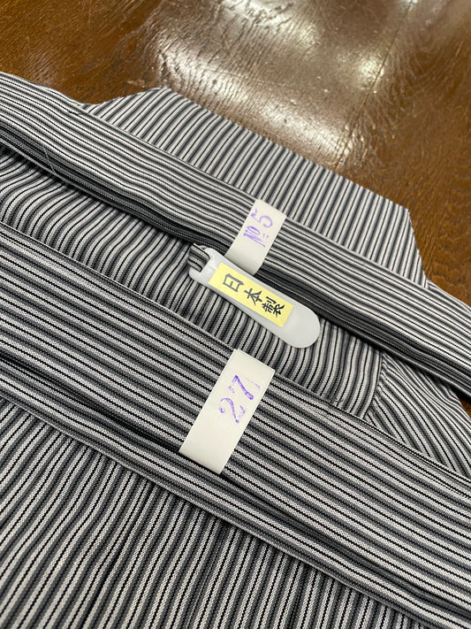 【特価】縞袴① 2尺7寸:前紐下約98.5cm【四割引】