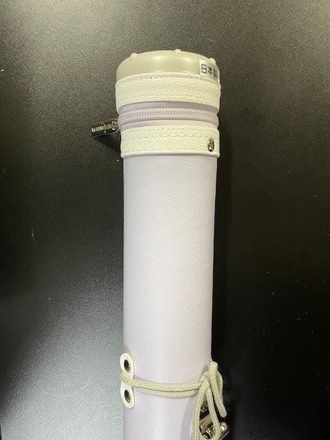 【矢尺107cmまで】PUレザー矢筒(6本収納目安)藤色