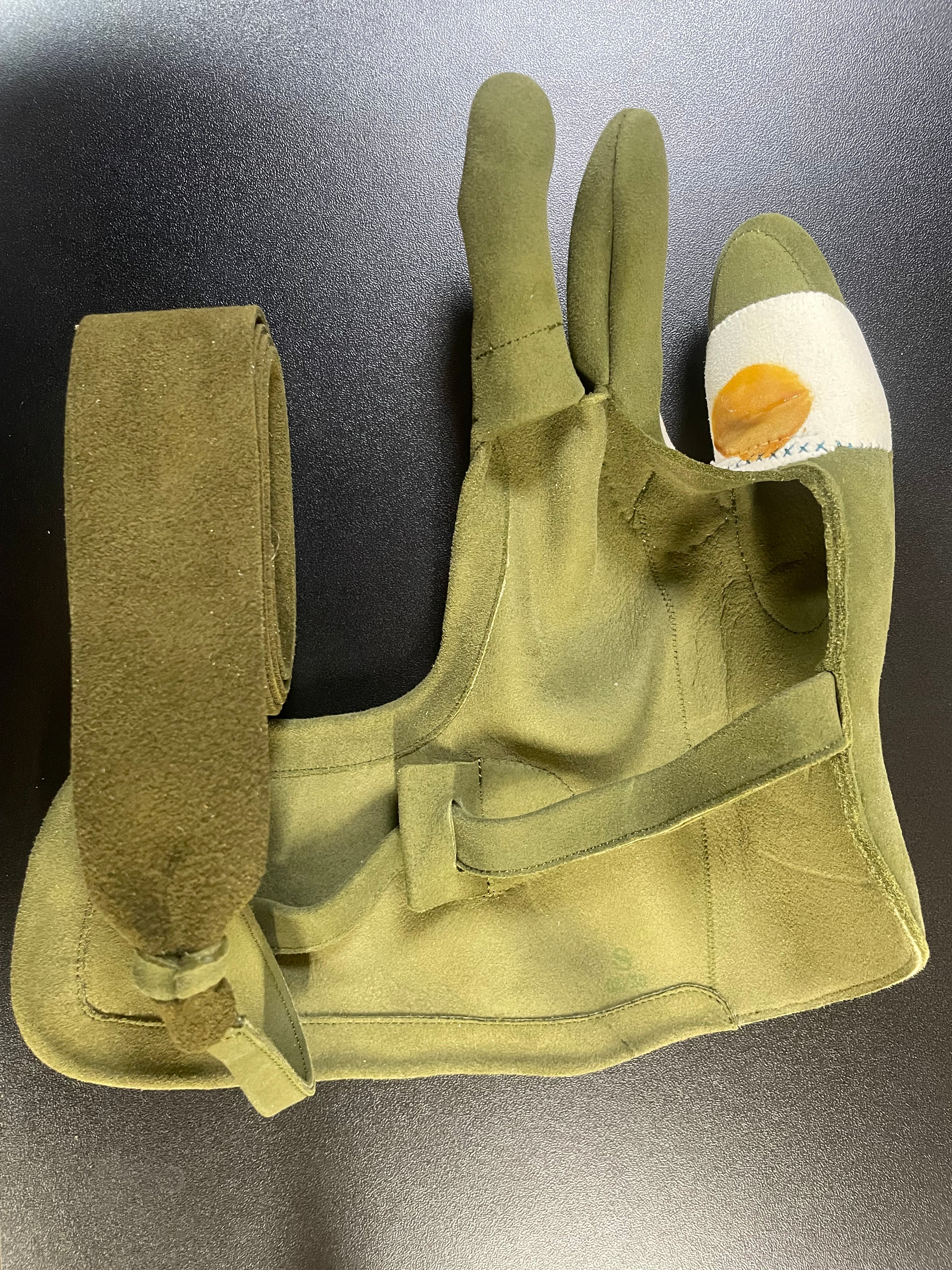 束離特価品】⑤三つ弽 女子S-堅帽子分七分縁【中級者～様向け 