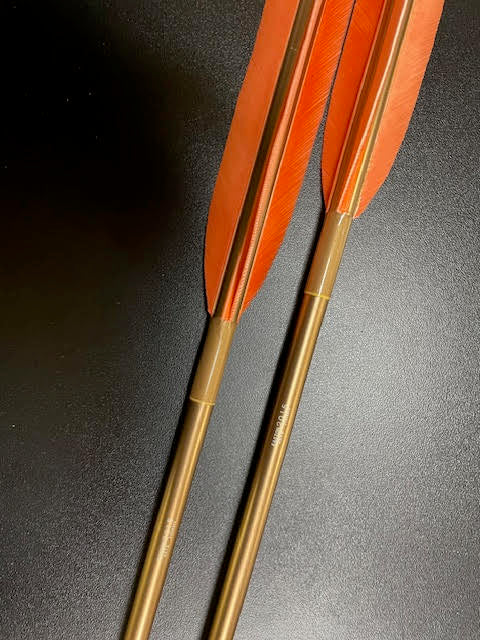 【即納】六つ矢 2015 シャフトターキー 染羽 K20-23