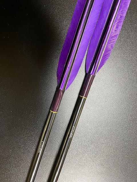 【即納】六つ矢 2015 シャフトターキー 染羽 K20-11