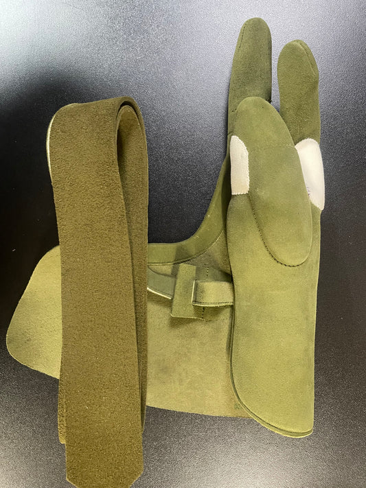 【束離特価】⑧三つ弽 女子M-堅帽子三分縁【中級者～様向け】