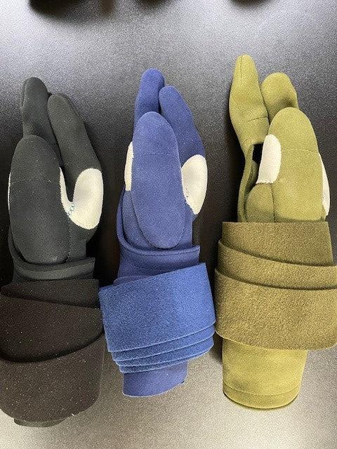 【束離　征矢弓具】三つゆがけ　堅帽子【中級者～様向け】