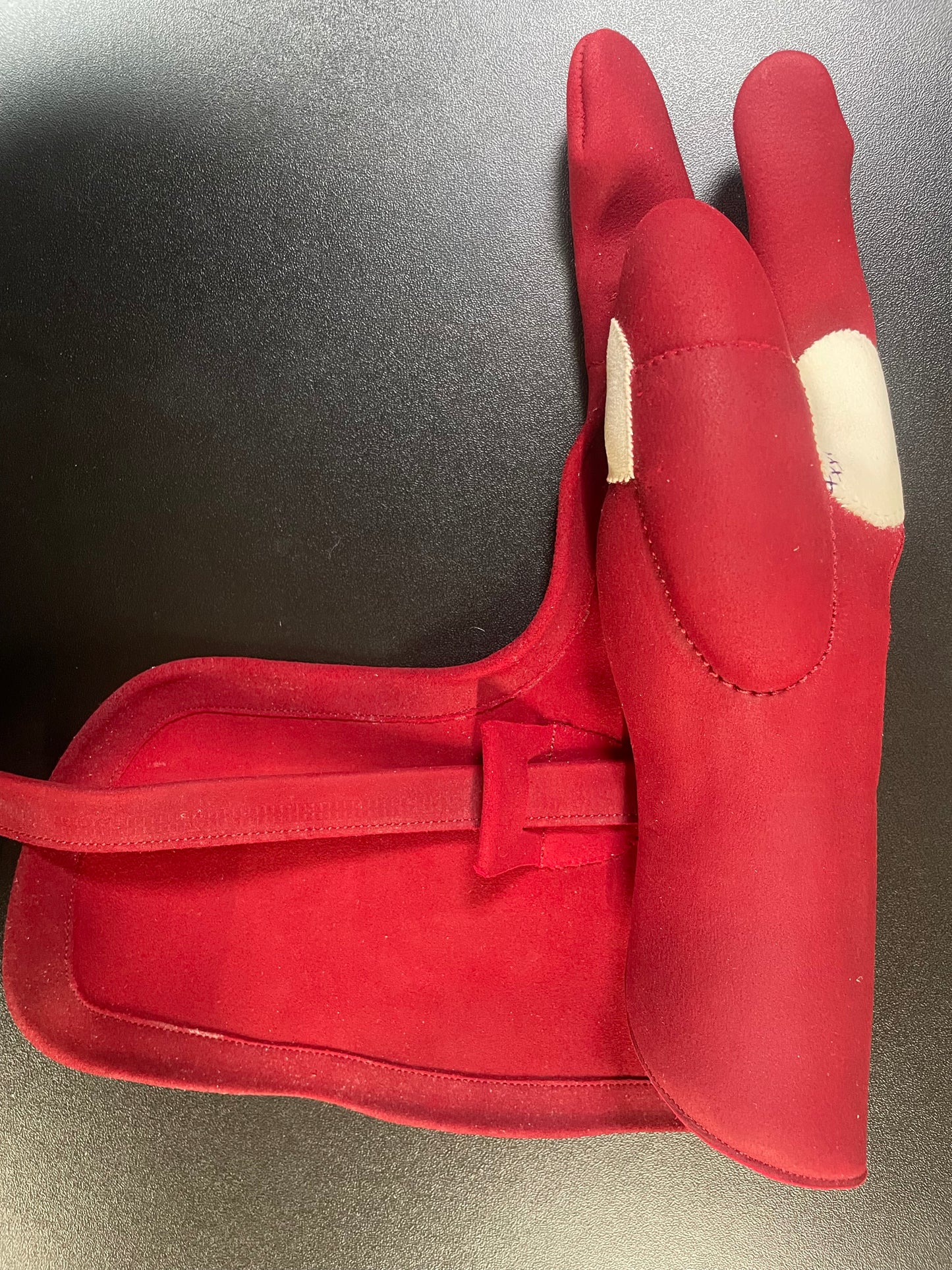 【束離特価】⑲三つ弽女子M-堅帽子七分縁【征矢弓具】【中級者～様向け】