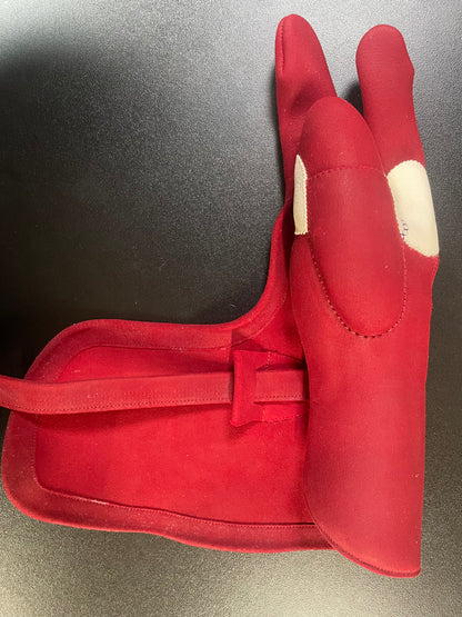 【束離特価】⑲三つ弽女子M-堅帽子七分縁【征矢弓具】【中級者～様向け】