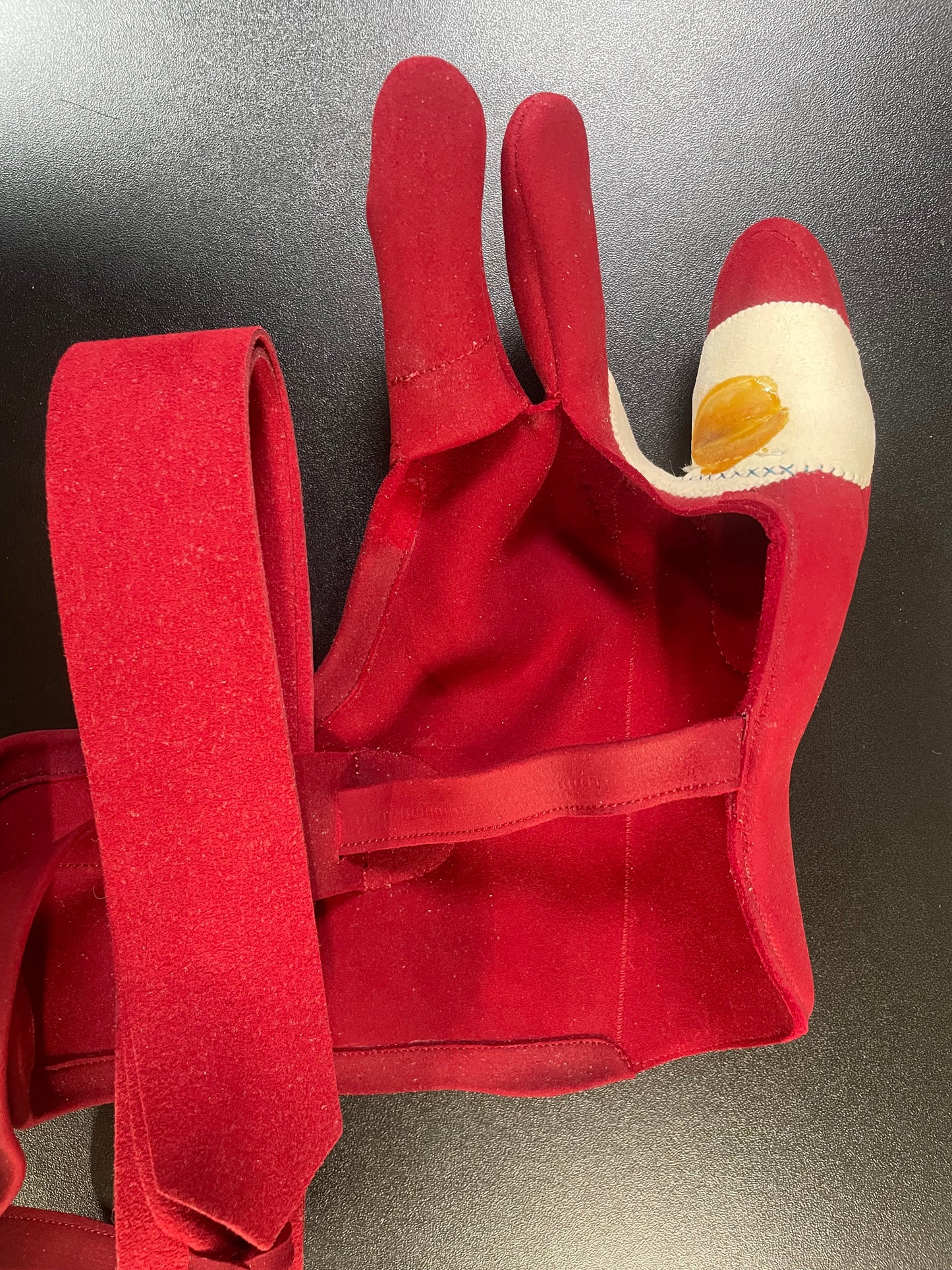 束離特価】⑬三つ弽 【女子S-堅帽子七分縁【中級者～様向け】