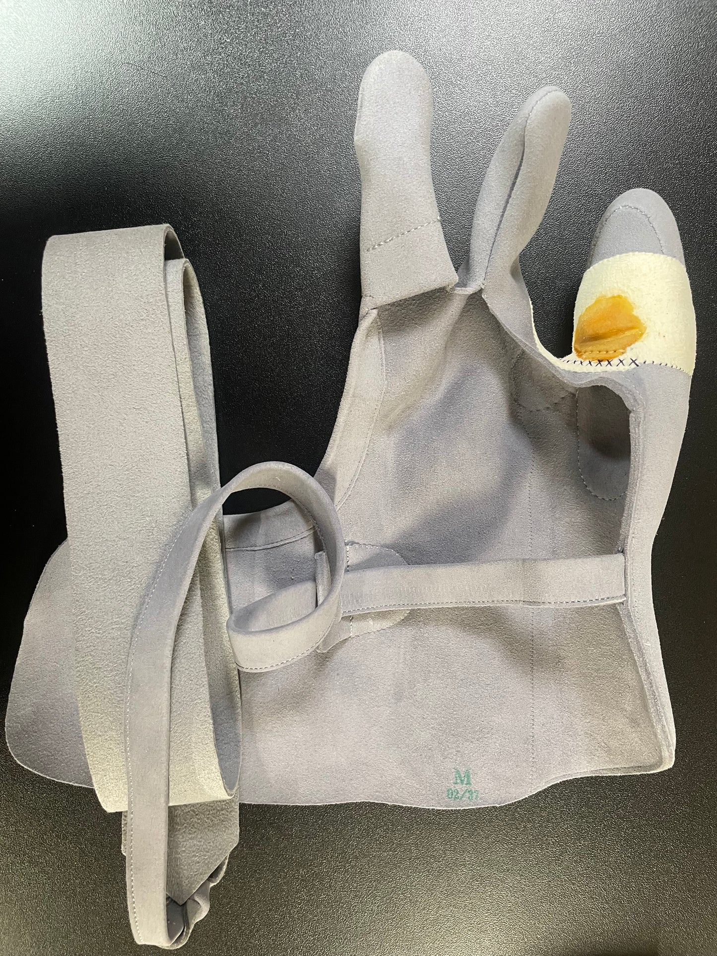 【束離特価】⑫三つ弽女子M-堅帽子三分縁【征矢弓具】【中級者～様向け】