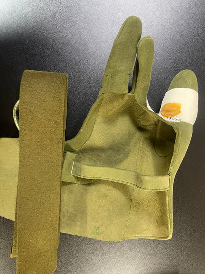 【束離特価】⑧三つ弽 女子M-堅帽子三分縁【中級者～様向け】