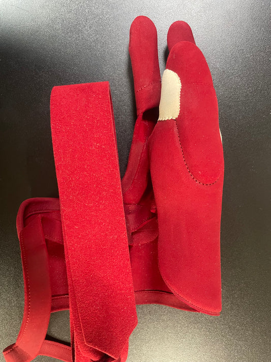 束離特価】⑬三つ弽 【女子S-堅帽子七分縁【中級者～様向け】