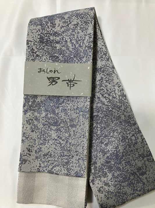 【吹雪】男帯　ポリエステル高品質角帯【一点限り】
