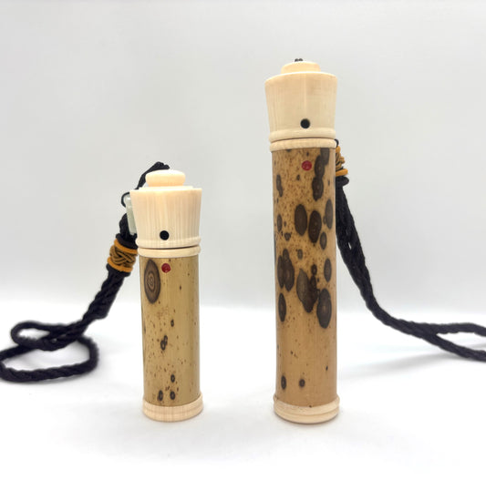 竹・樹脂製ギリ粉入れ