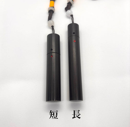 黒檀製ギリ粉入れ