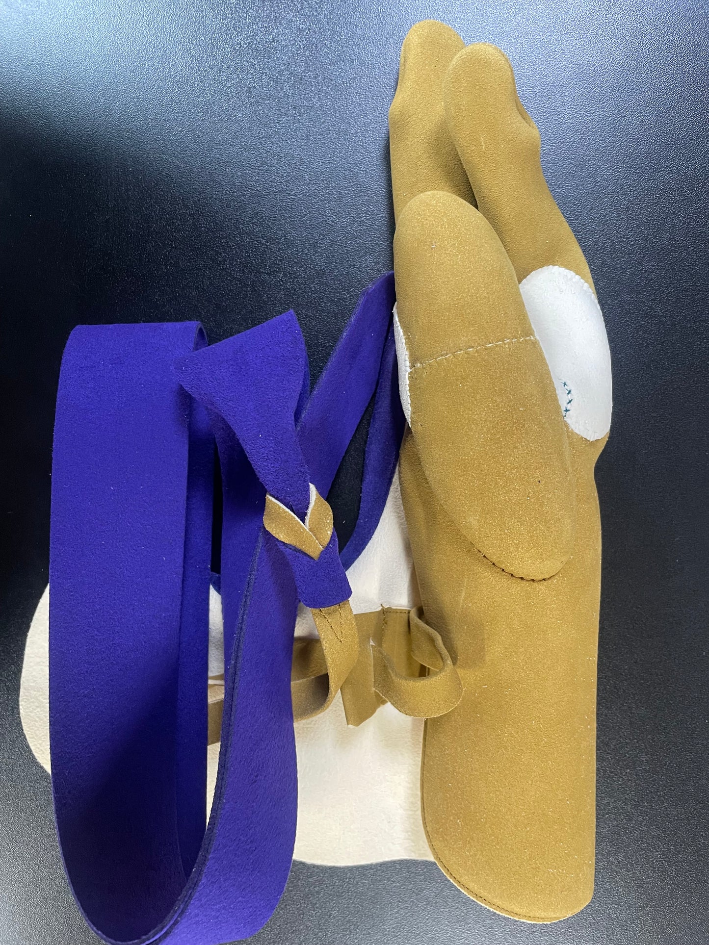 【中離特価】⑦三つ弽男子ML-堅帽子三分縁【征矢弓具】【初級者～様向け】