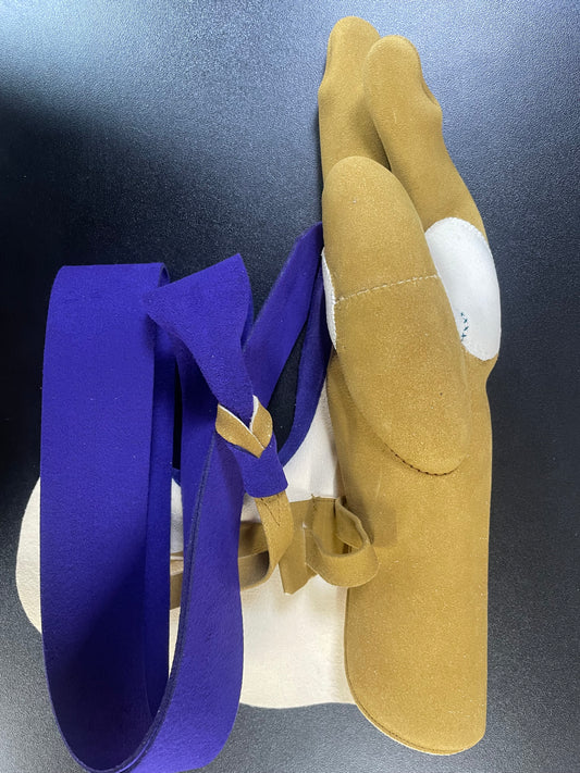 【中離特価】⑦三つ弽男子ML-堅帽子三分縁【征矢弓具】【初級者～様向け】