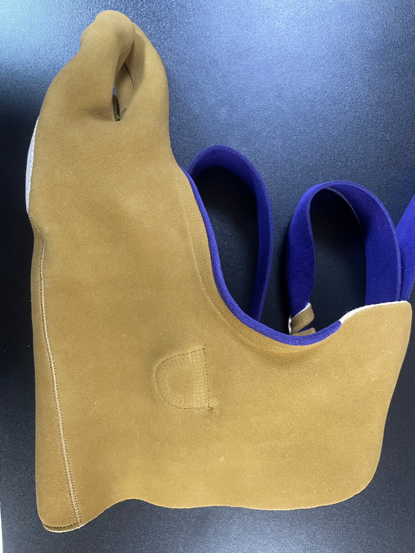 【中離特価】⑦三つ弽男子ML-堅帽子三分縁【征矢弓具】【初級者～様向け】