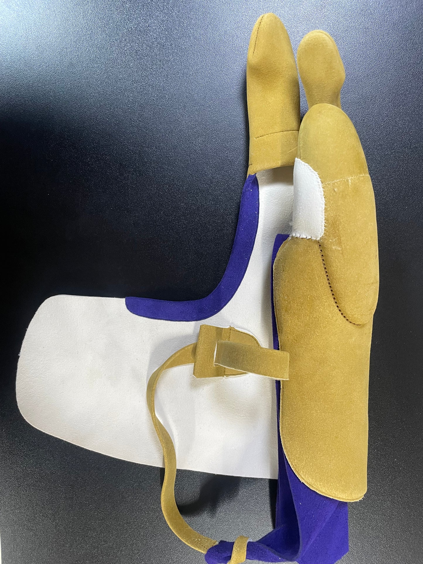 【中離特価】⑧三つ弽男子L-堅帽子三分縁【征矢弓具】【初級者～様向け】