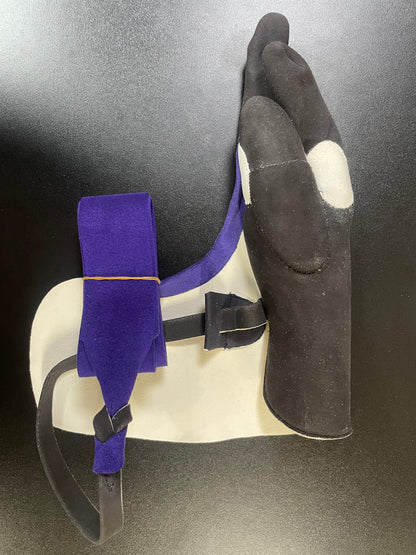 【中離特価】⑩三つ弽女子M-堅帽子三分縁【征矢弓具】【初級者～様向け】