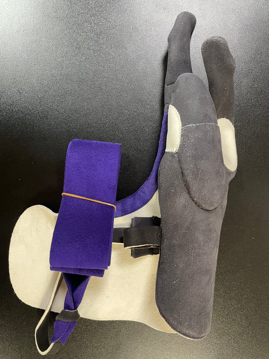 【中離特価】⑪三つ弽女子M-堅帽子三分縁【征矢弓具】【初級者～様向け】