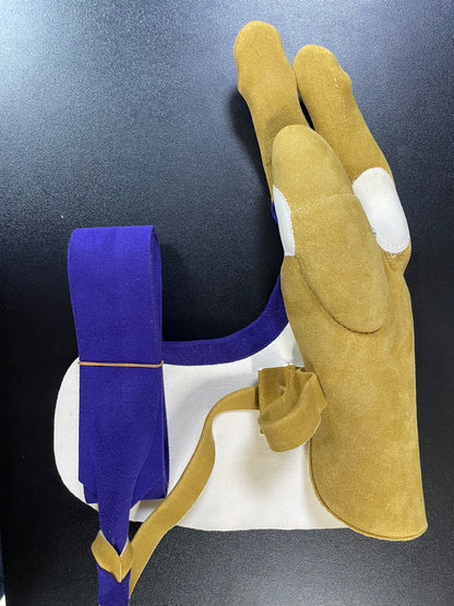 【中離特価】⑫三つ弽女子ML-堅帽子三分縁【征矢弓具】【初級者～様向け】