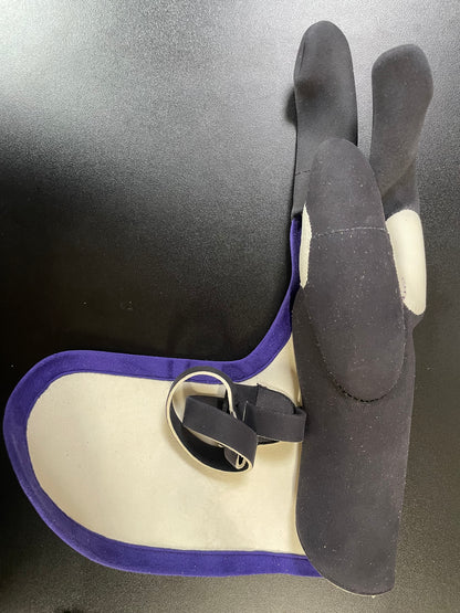 【中離特価】⑬三つ弽男子3L-堅帽子七分縁【征矢弓具】【初級者～様向け】