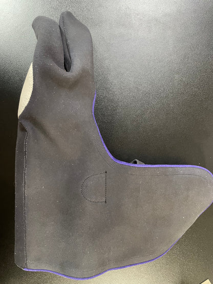 【中離特価】⑬三つ弽男子3L-堅帽子七分縁【征矢弓具】【初級者～様向け】