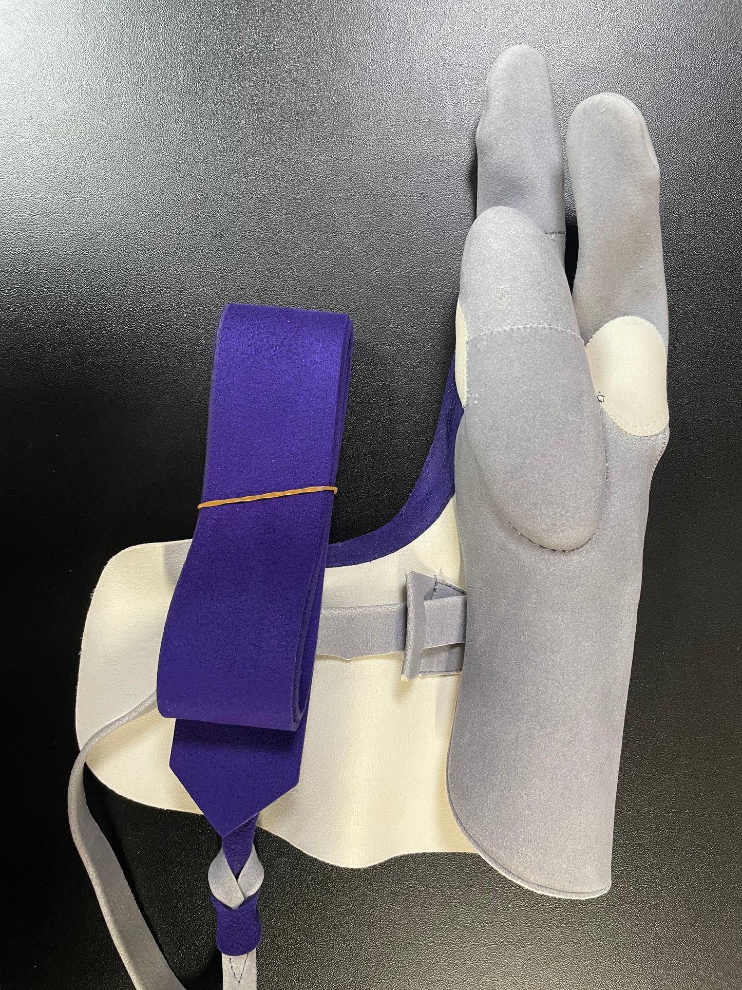 【中離特価】⑭三つ弽女子ML-堅帽子三分縁【征矢弓具】【初級者～様向け】