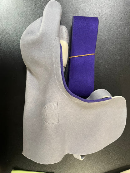 【中離特価】⑭三つ弽女子ML-堅帽子三分縁【征矢弓具】【初級者～様向け】