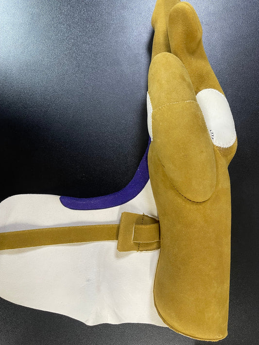 【中離特価】⑰三つ弽男子L-堅帽子三分縁【征矢弓具】【初級者～様向け】