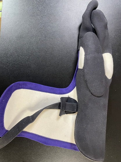 【中離特価】⑱三つ弽女子LL-堅帽子七分縁【征矢弓具】【初級者～様向け】