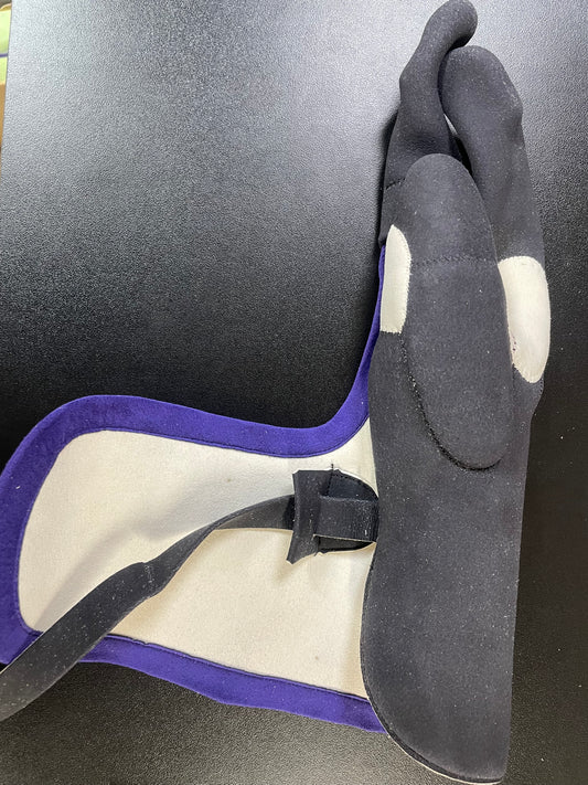 【中離特価】⑱三つ弽女子LL-堅帽子七分縁【征矢弓具】【初級者～様向け】