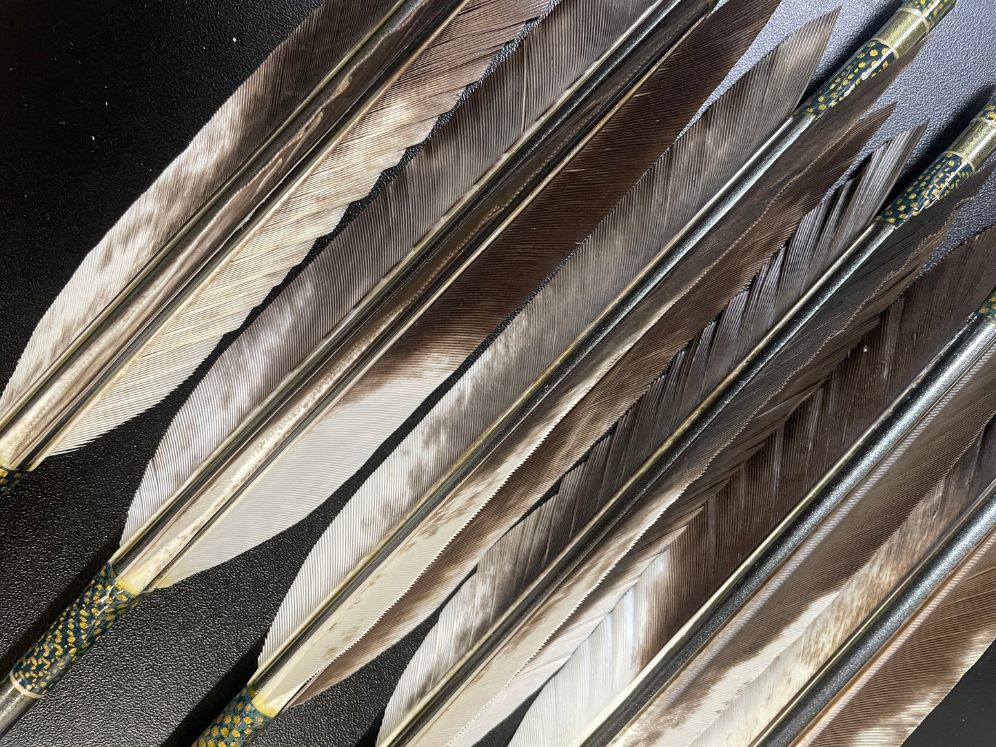 MIZUNO SST75-18BM カーボンシャフト 犬鷲手羽 六つ矢 和紙巻