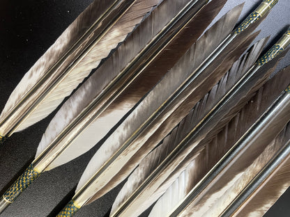 MIZUNO SST75-18BM カーボンシャフト 犬鷲手羽 六つ矢 和紙巻