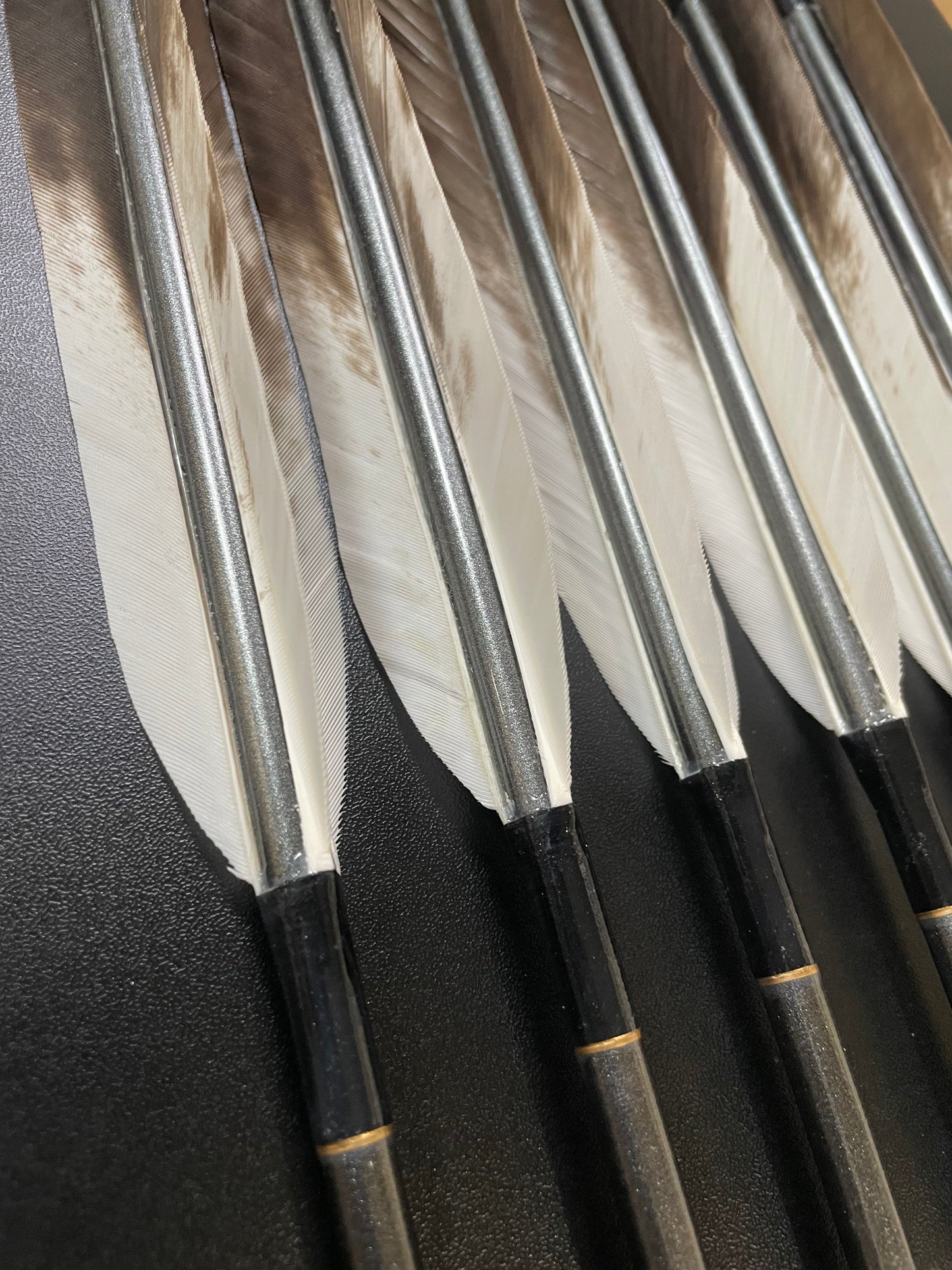 MIZUNO SST8020BMシャフト 犬鷲ホロ羽 六つ矢 【羽長15.0ｃｍ】