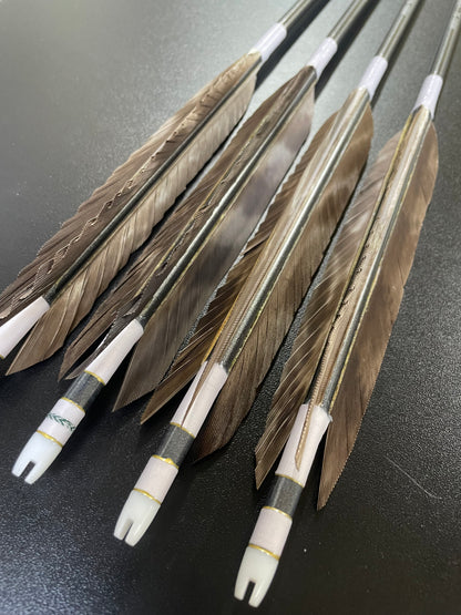 MIZUNO SST7518シャフト 熊鷲ナタ羽 四つ矢 【羽長14.0ｃｍ】