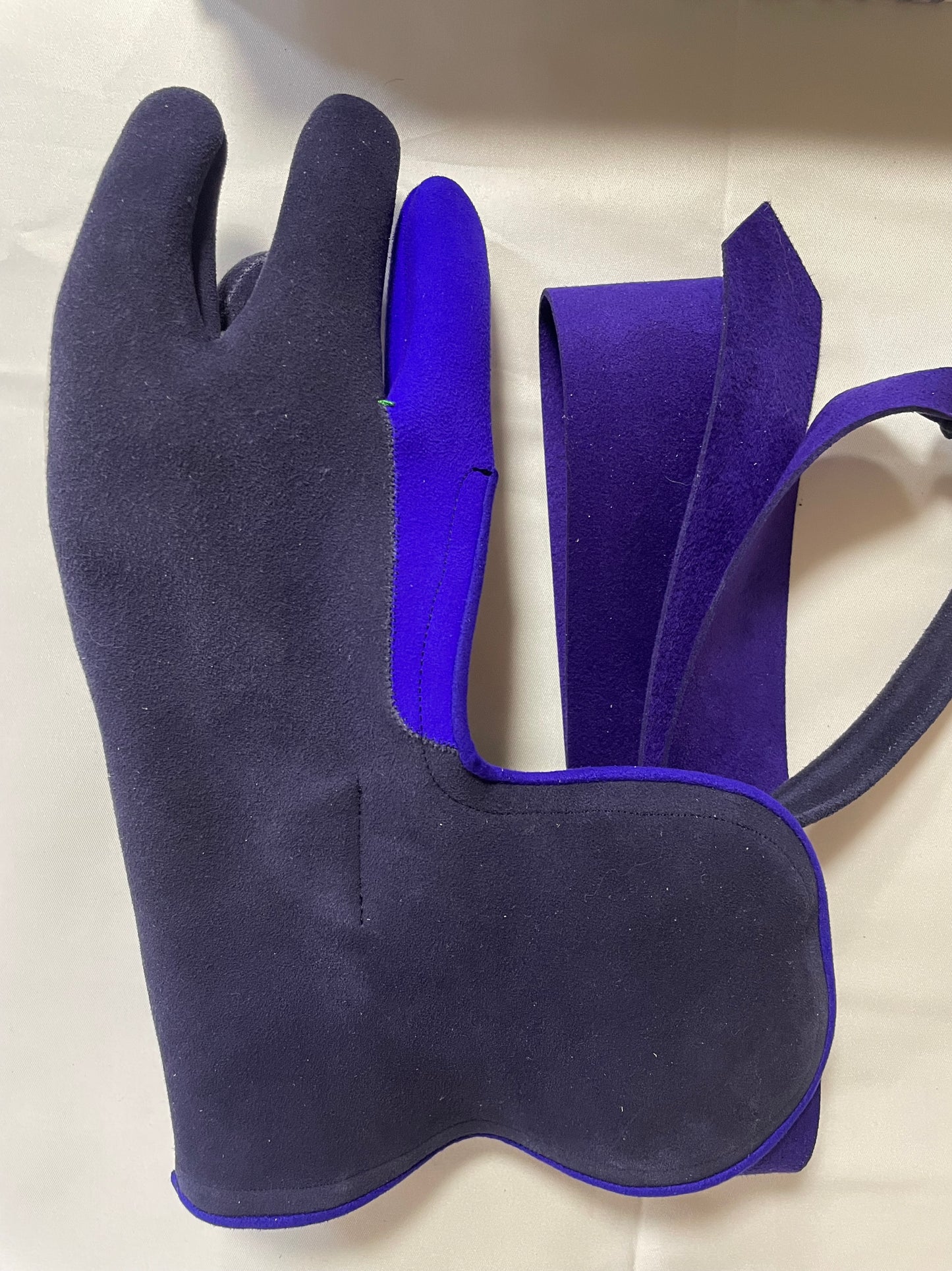 【即納】四つ弽  上作【寛鋭】-堅帽子七分縁【中級者～上級様向け】