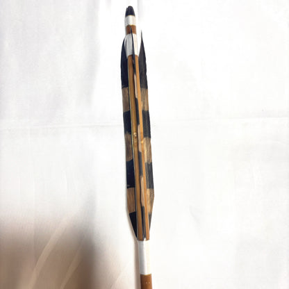 【即納】染抜三符四符　竹製巻藁矢　④　　96～104cm