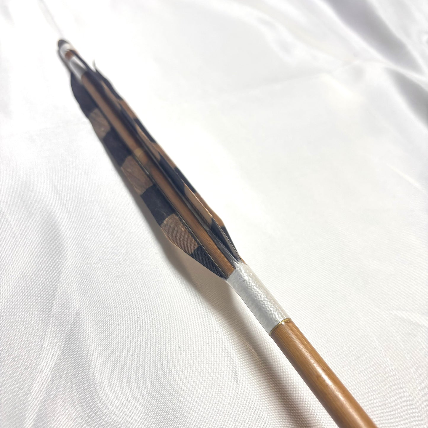 【即納】染抜三符四符　竹製巻藁矢　④　　96～104cm